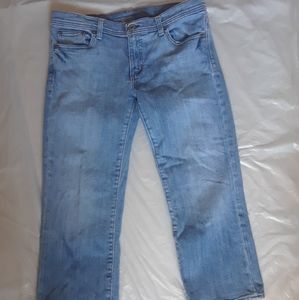 Ralph Lauren Polo Jean Co Women's Jeans Size 6 Cropped/Ankle Mid Rise Med Wash